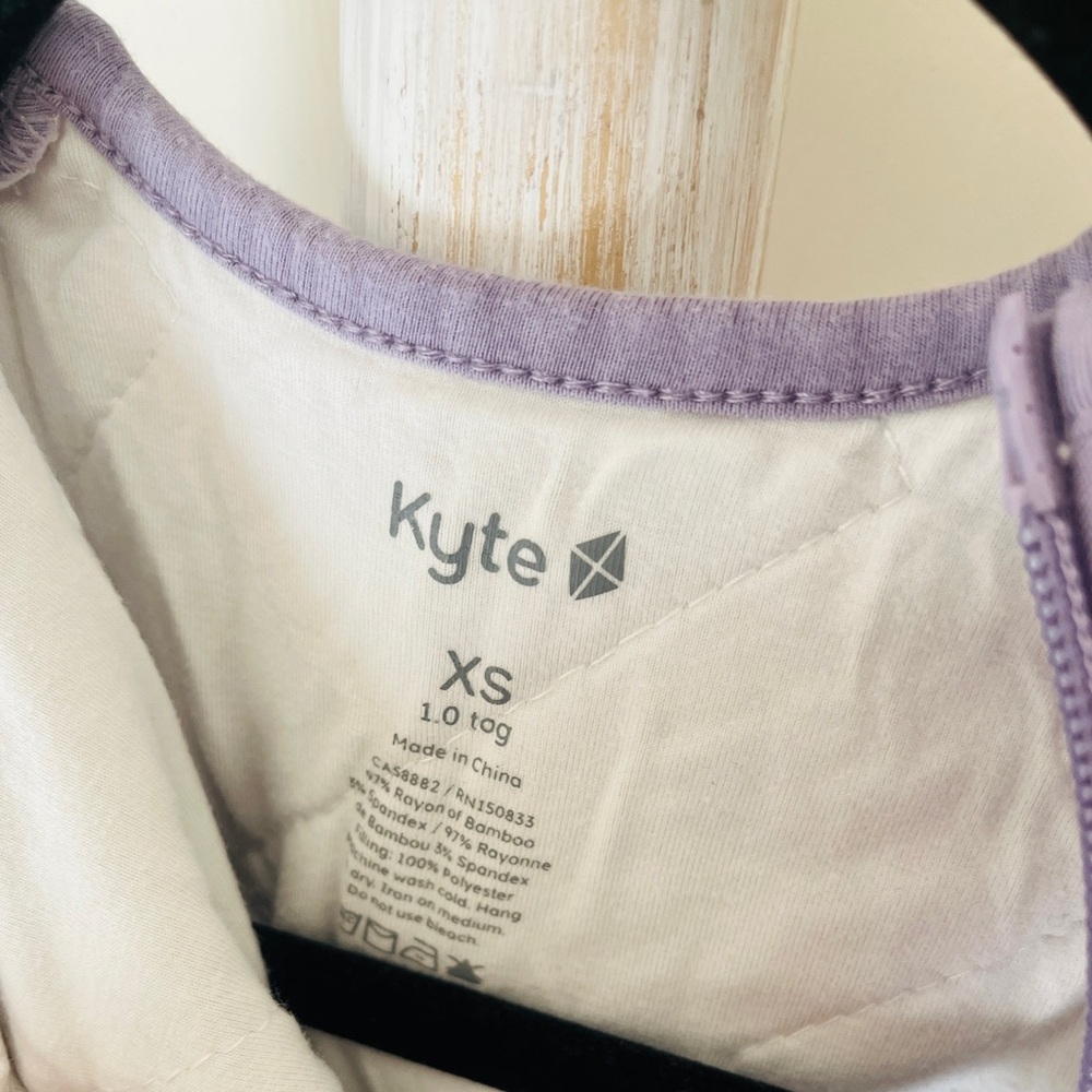 Kyte Baby Purple and Pink Baby Sleep Sacks- Size XS - Picture 5 of 8
